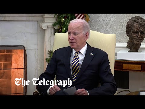 Joe Biden urges Congress not to give Putin a 'Christmas gift'