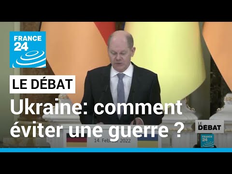 Ukraine : comment &eacute;viter une guerre ? Le chancelier allemand O. Scholz en mission diplomatique