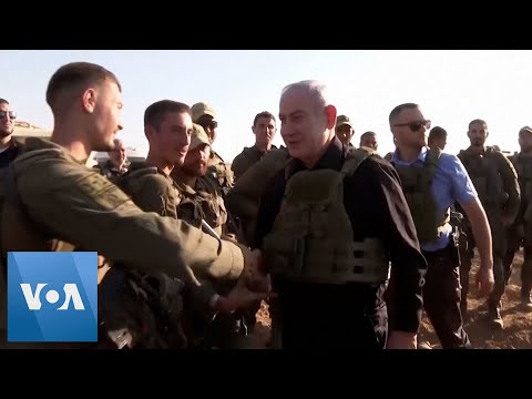 Netanyahu Meets Israeli Troops on Gaza Border | VOA News