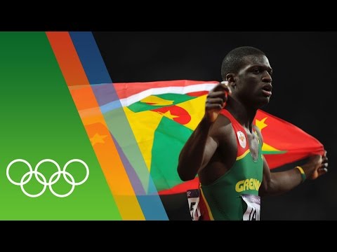 Kirani James wins Grenada's first Olympic medal | Epic Olympic Moments