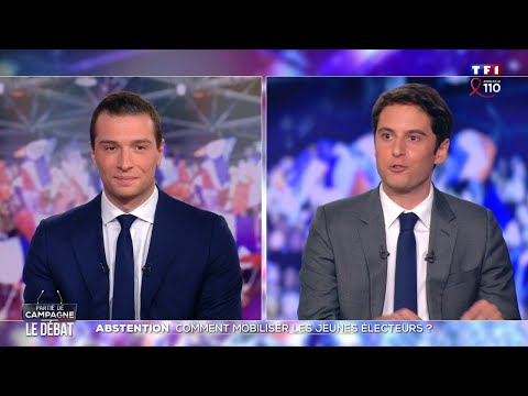 D&eacute;bat G. Attal / J. Bardella - Replay du 20H de TF1