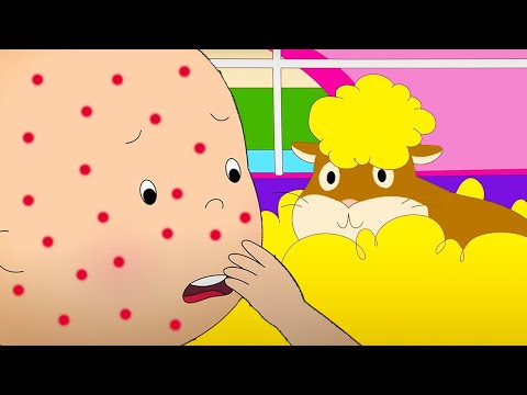 Allergic to Pets | Caillou Cartoon