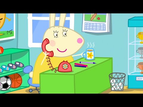 Miss Rabbit's Relaxation Class! 🐷 Adventures Of Peppa Pig