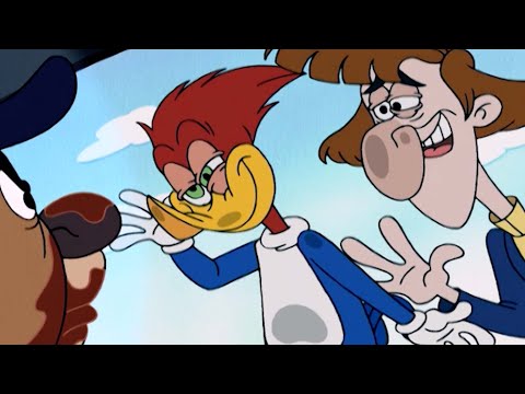 Woody and Ms. Meany get into trouble | Woody Woodpecker