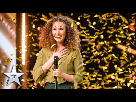 GOLDEN BUZZER! Loren Allred shines bright with &lsquo;Never Enough&rsquo; | Auditions | BGT 2022