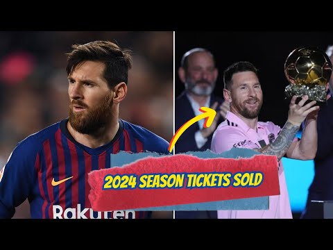 Lionel Messi and Inter Miami Unveil El Salvador Friendly, Announce Sold-Out 2024 Season Tickets