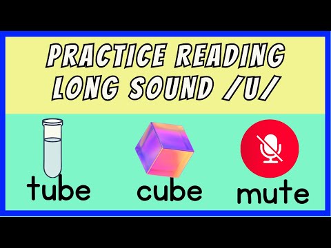 LONG SOUND /U/  MASTERY -- Reading Phonics for Children