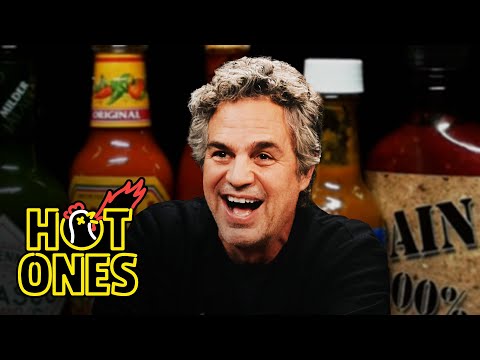 Mark Ruffalo Suffers For His Art While Eating Spicy Wings | Hot Ones