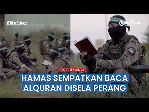 Pejuang Hamas Sempatkan Ngaji Bersama Disela-sela Perang Melawan Israel