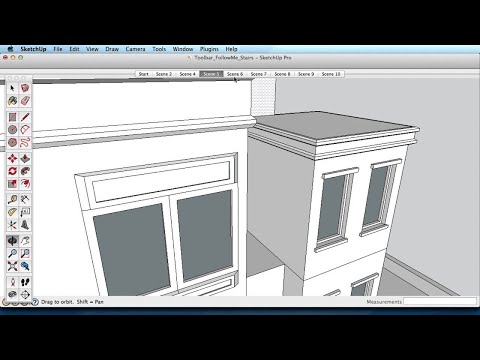 SketchUp Training Series: Follow Me tool