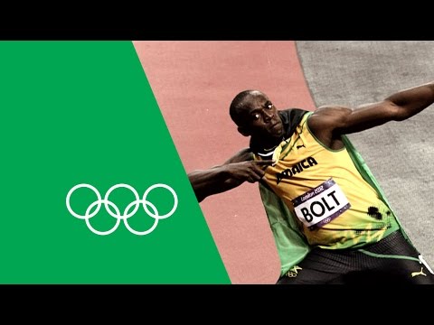 Michael Johnson analyzes Usain Bolt's 100m gold | Greats on Greats