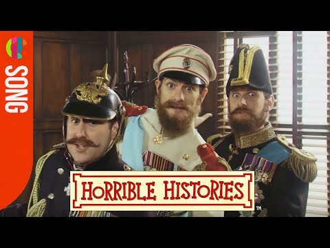 Horrible Histories Song - World War 1 Cousins - CBBC