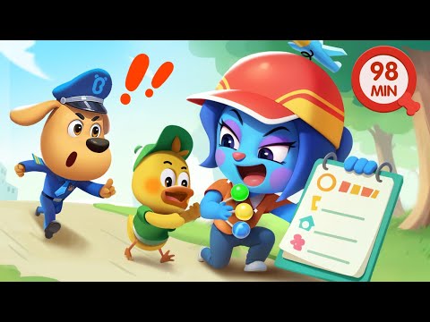 Be Careful of Survey Scams | Safety Tips | Kids Cartoons | Police Cartoon | Sheriff Labrador