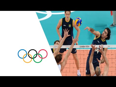 Men's Volleyball Pool B - BRA v USA | London 2012 Olympics