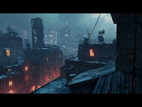 Seoul Lofi 🏮 Rainy City ⛈️ Lofi hip hop mix [ Beats To Relax / Chill To ]