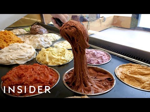 Stretchy Ice Cream Is Made With A 500-Year-Old Technique