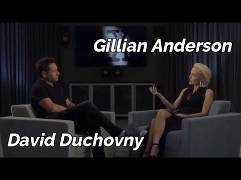 Gillian Anderson &amp; David Duchovny Conversation - 2018 DVD Extra