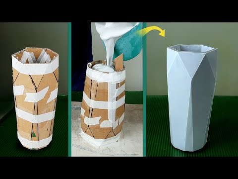 Crafting Modern Elegance: DIY Cement Pots at Home 