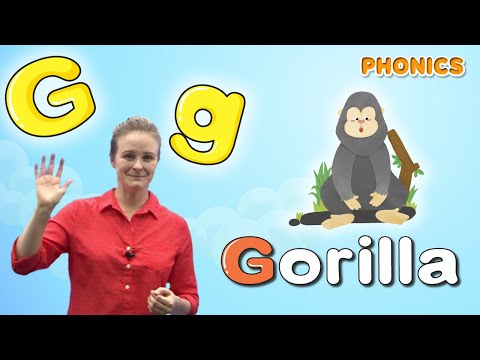 Phonics Step 1 | Alphabet | Lesson 4 (Gg, Hh) | 4 Step Phonics