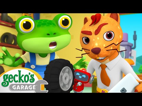 Weasel Tablet Thief | Gecko's Garage | Trucks For Children | Cartoons For Kids