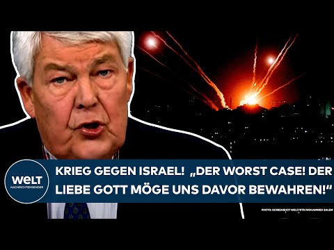 KRIEG GEGEN ISRAEL: Ex-General warnt! &quot;Der Worst Case! Der liebe Gott m&ouml;ge uns davor bewahren!&quot;