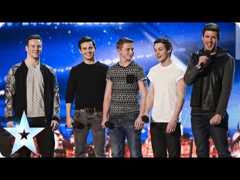 Collabro sing Stars from Les Mis&eacute;rables | Britain's Got Talent 2014