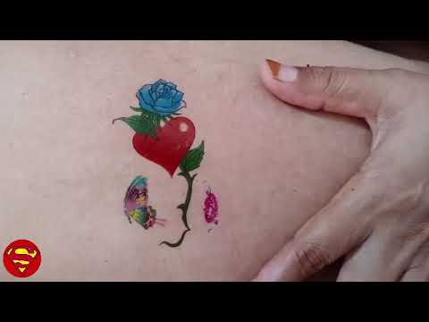 My Most Relaxing Temporary Tattoo - How To Make A Beautiful Temporary Tattoo Sticker