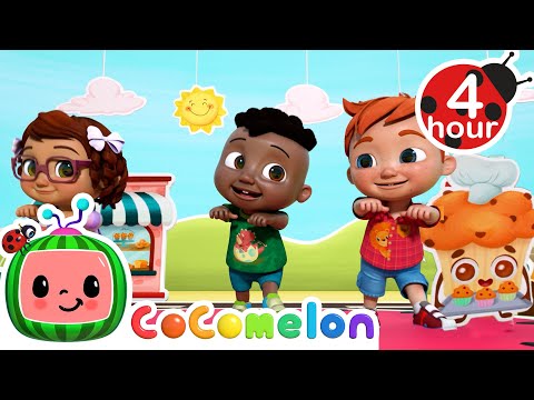 Muffin Man (Dance Party) | CoComelon - Cody's Playtime | Songs for Kids &amp; Nursery Rhymes | 4 hrs