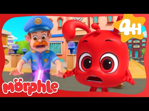 Cop Turns into a Child! | Morphle | Entertaining Kids Cartoons | 4 Hours of Fun