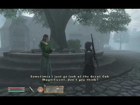 Oblivion NPC dialogue is the greatest dialogue