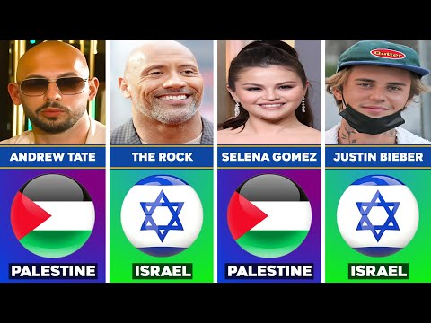 Taking Sides: Celebrities Who Stand With Israel Or Palestine