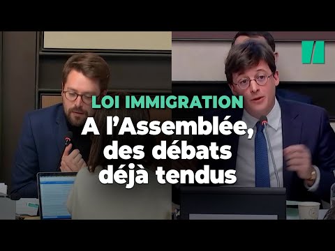 A l&amp;rsquo;Assembl&amp;eacute;e apr&amp;egrave;s une heure de d&amp;eacute;bat les esprits s&amp;rsquo;&amp;eacute;chauffent d&amp;eacute;j&amp;agrave; sur la loi immigration