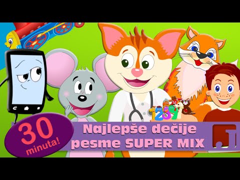 Najlep&scaron;e dečije pesme SUPER MIX | Dečje pesme | Jaccoled C