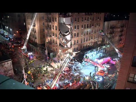 6-story Bronx apartment building partially collapses, victims may be trapped