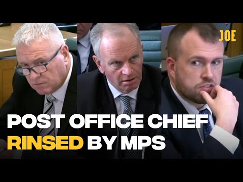 Just MPs hammering Post Office boss over Horizon scandal in Select Committee grilling