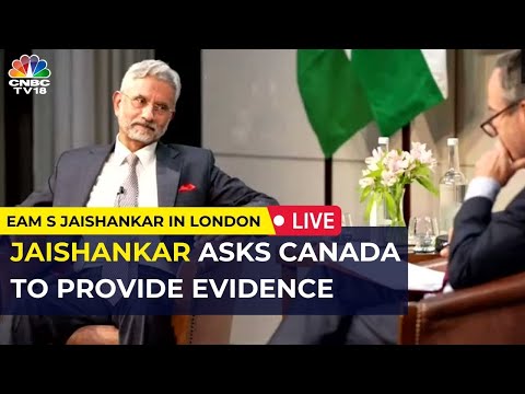 LIVE: EAM S Jaishankar | Interaction With S Jaishankar In London | Jaishankar On Canada | N18L