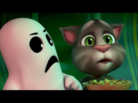 Scary Movie | Talking Tom Shorts | Cartoons for Kids | WildBrain Toons