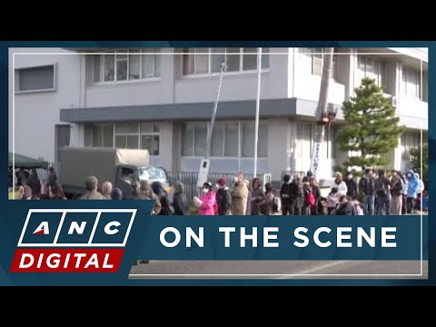 Residents visit destroyed homes, queue for food after Japan quake | ANC