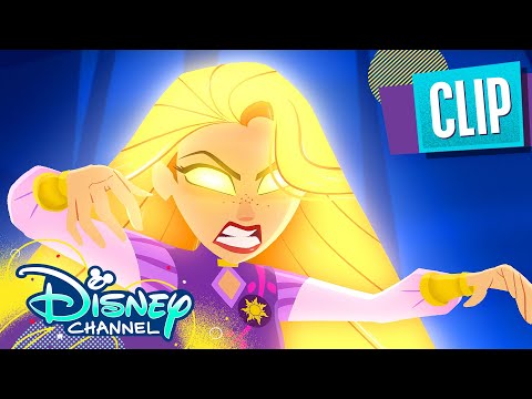 Rapunzel vs. Cassandra ⚔️ | Rapunzel's Tangled Adventure | Disney Channel