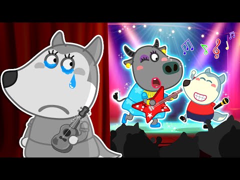 Don't Feel Jealous, Mommy Wolf! - Baby Wolf Always Loves You | Kids Stories About Family 