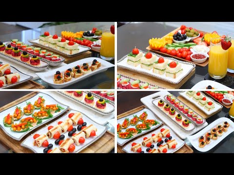 Easy Appetizer Ideas to Impress your Guests | Party Finger Food Recipes