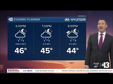 13 First Alert Las Vegas forecast | January 3, 2024