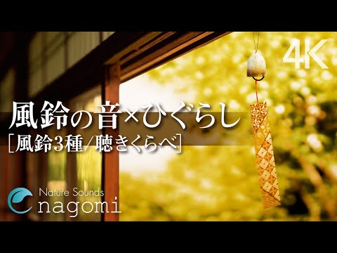 Nature Sounds - Sound of Japanese Wind Chimes | Nature Sounds for Sleeping, Relax, Meditation, Study