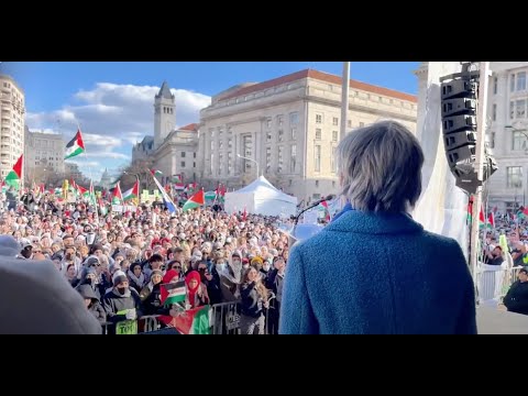 Jill Stein speech at DC Palestine Rally (Jan 13, 2024)