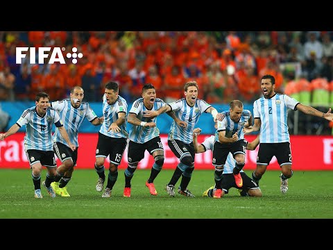 Argentina Qualify for the World Cup Final | Full Penalty Shoot-out: Argentina v Netherlands (2014)