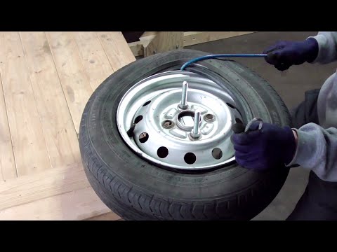 Few people know that wire ropes can be used to change tires!　