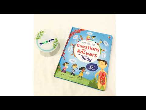 S&aacute;ch - Usborne Lift-the-flap | Questions and Answers About Your Body cho b&eacute; từ 4 tuổi