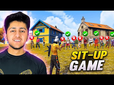 Sit-Up Game In Free Fire Funny Challenge 😂 Who Will Win ? - Garena Free Fire