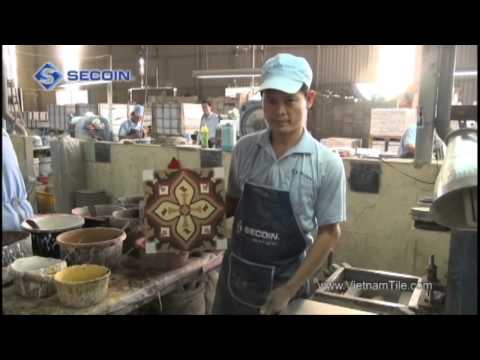 Secoin - Encaustic Cement Tile Production