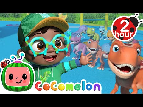 Dinosaur Color Playdate  | CoComelon - Cody Time | CoComelon Songs for Kids &amp; Nursery Rhymes